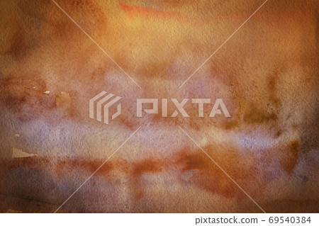 Watercolor background autumn season background gradient Watercolor background autumn season background gradient 69540384