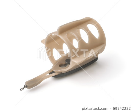 Open ended fishing groundbait feeder 69542222