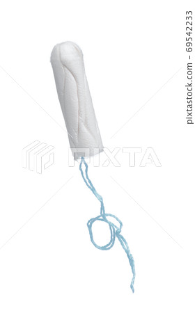 White hygienic cotton tampon White hygienic cotton tampon 69542233