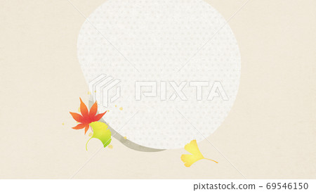 Autumn modern Japanese frame-there are multiple variations Autumn modern Japanese frame-there are multiple variations 69546150