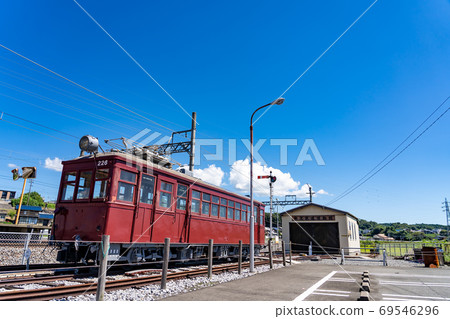 三重縣稻部市輕鐵博物館和三岐鐵路北成線窄軌距 69546296