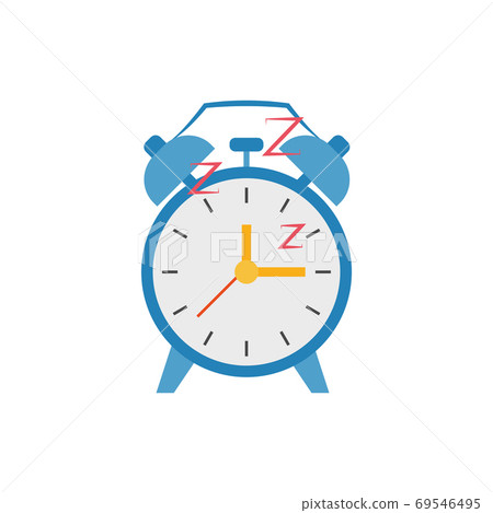 Isolated retro vintage clock icon - Stock Illustration [69546495] - PIXTA