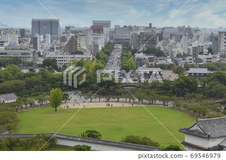 Cityscape seen from Himeji Castle 69546979