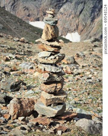 Climbing Mont Blanc, France 69548124