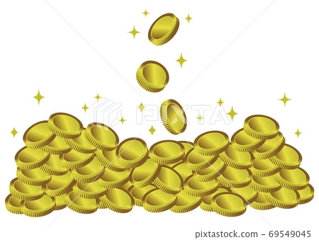 Point coin (dark gold 01) - Stock Illustration [69549045] - PIXTA