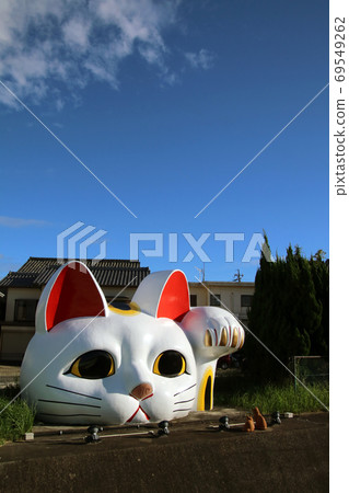 Tokoname的巨大Maneki Neko，Tokosui市的一隻看貓 69549262
