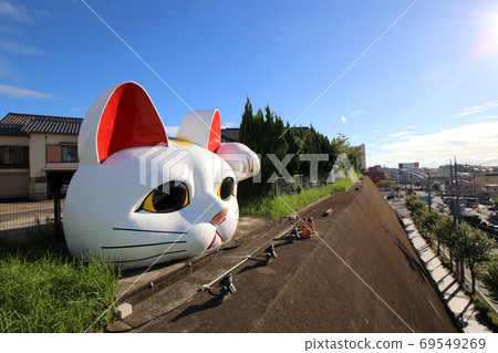 Tokoname City Watching Cat (Maneki Neko) Tokoname Huge Maneki Neko in Tokoname Tokoname City Watching Cat (Maneki Neko) Tokoname Huge Maneki Neko in Tokoname 69549269