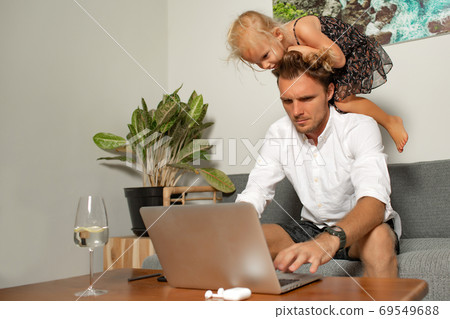 man works at home 69549688