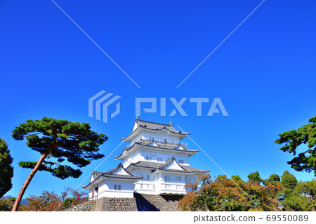 小田原城堡在秋天 小田原城堡在秋天 69550089
