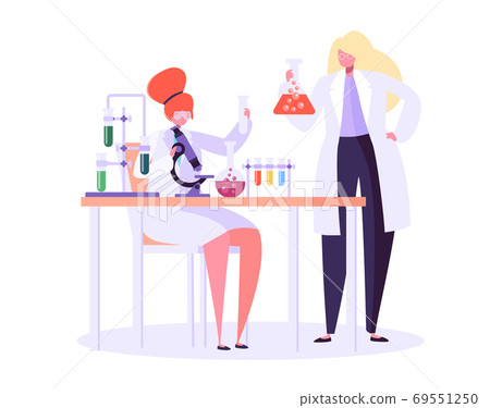 Pharmaceutic Laboratory Research Concept 69551250
