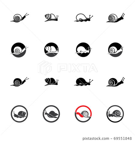 snail animal logo and symbol snail animal logo and symbol 69551848