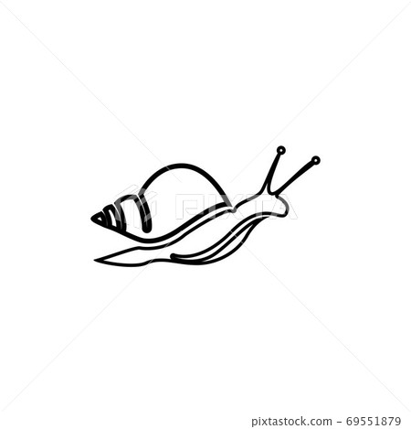snail animal logo and symbol snail animal logo and symbol 69551879
