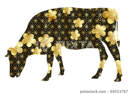 日本新年卡生肖圖標 日本新年卡生肖圖標 69553787