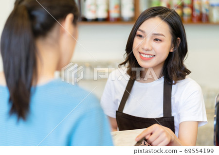 Waiter, coffee shop 69554199