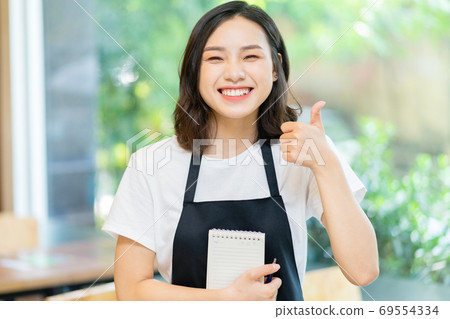 Woman. waitress 69554334