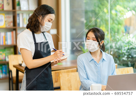 People working after pandemic, new normal People working after pandemic, new normal 69554757