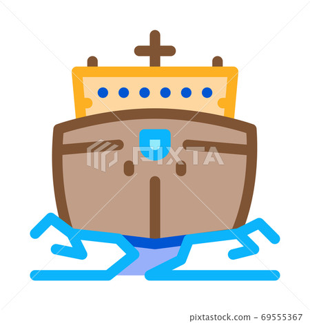 icebreaker ship icon vector outline symbol illustration icebreaker ship icon vector outline symbol illustration 69555367