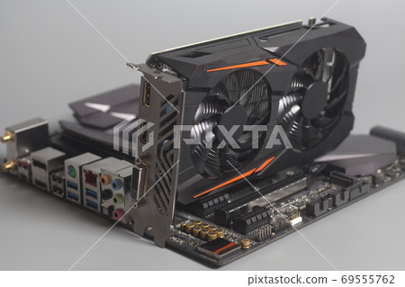 Motherboard with Graphic videocard 69555762