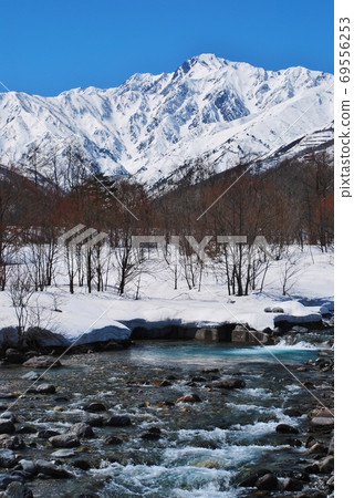 Goryudake seen from Shinshu Hakuba Village 69556253