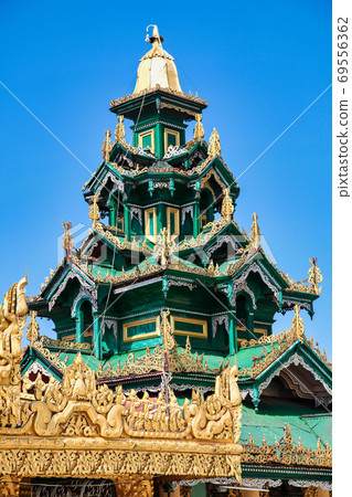 Kyaik Tan Lan or Kyaikthanlan Pagoda in Mawlamyine, Mon State, Myanmar Kyaik Tan Lan or Kyaikthanlan Pagoda in Mawlamyine, Mon State, Myanmar 69556362