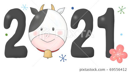 2021 (cow) - Stock Illustration [69556412] - PIXTA