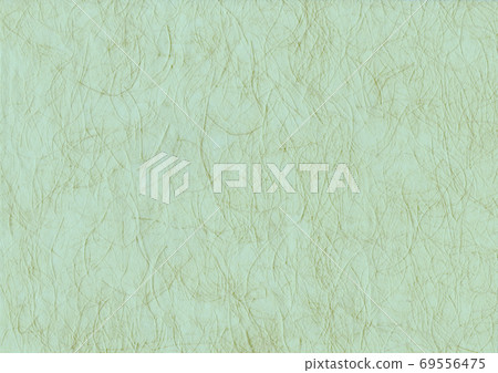 Yellow-green Japanese paper texture 69556475