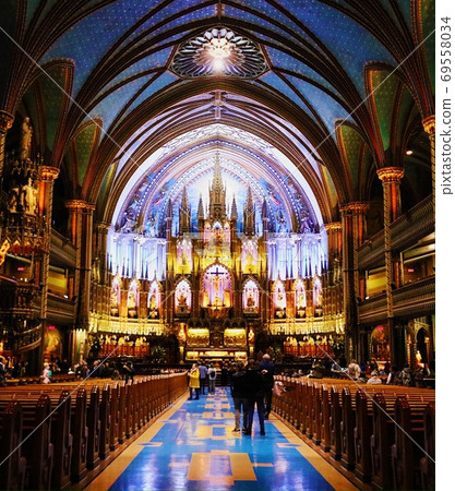 Notre Dame Cathedral, Montreal, Canada 69558034