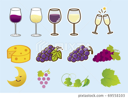 Wine motif Wine motif 69558103