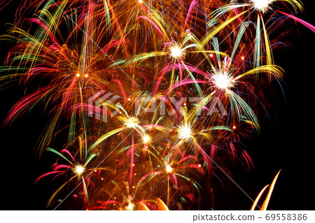 Fireworks display Fireworks display 69558386