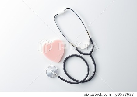 Medical image stethoscope heart 69558658