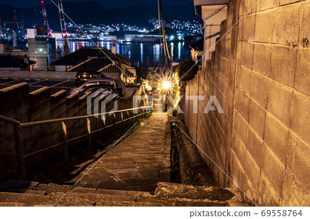 Nagasaki City, Nagasaki Prefecture Minamiyamate Night steadily 69558764
