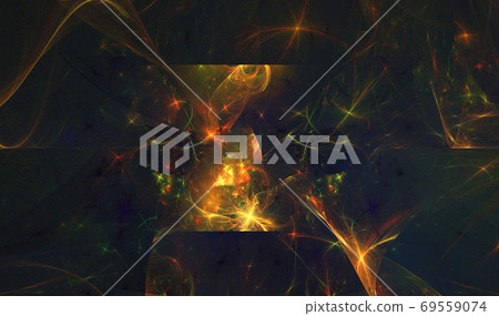 Computer generated fractal abstract background 69559074