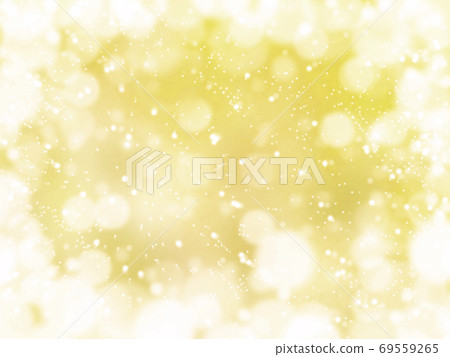 Background illustration of snow shining shining gold 69559265