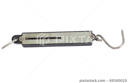 Scale for weight measurement isolated on white background Scale for weight measurement isolated on white background 69560020