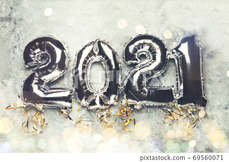 Balloon Bunting, New Year 2021 69560071