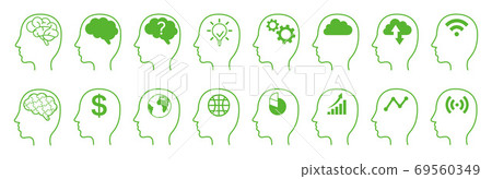 brain, the brain, icon 69560349