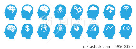 brain, the brain, icon 69560350