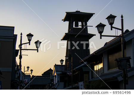 Time bells at sunset Time bells at sunset 69561496