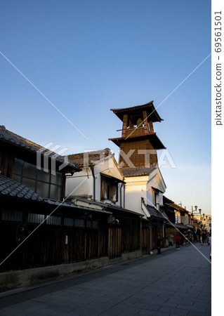 Bell of time, Kanetsuki-dori, sunset Bell of time, Kanetsuki-dori, sunset 69561501