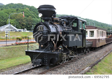 Forest Railway Steam Locomotive Amemiya No. 21 (Maruseppu, Engaru-cho, Hokkaido) 69562795