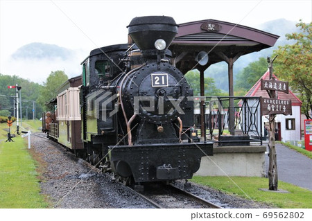 Forest Railway Steam Locomotive Amemiya No. 21 (Maruseppu, Engaru-cho, Hokkaido) 69562802