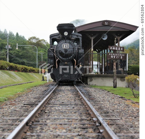 Forest Railway Steam Locomotive Amemiya No. 21 (Maruseppu, Engaru-cho, Hokkaido) 69562804