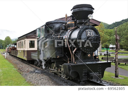 Forest Railway Steam Locomotive Amemiya No. 21 (Maruseppu, Engaru-cho, Hokkaido) 69562805