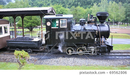 Forest Railway Steam Locomotive Amemiya No. 21 (Maruseppu, Engaru-cho, Hokkaido) 69562806