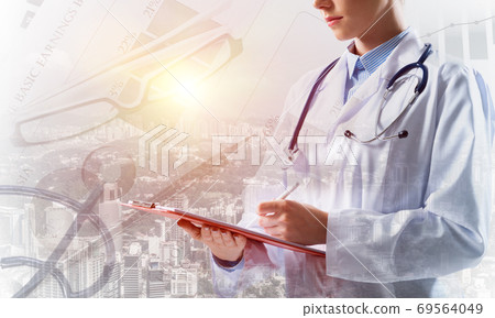Modern medical industry concept Modern medical industry concept 69564049