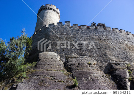 View of the tower of Kokorin Castle (2) View of the tower of Kokorin Castle (2) 69564211