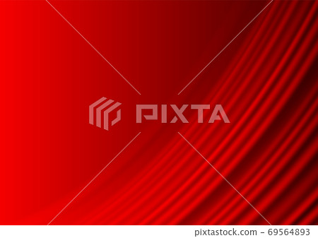Red drape background image material 69564893