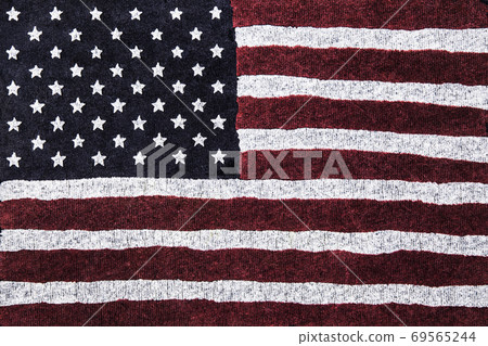 Grunge USA flag Grunge USA flag 69565244