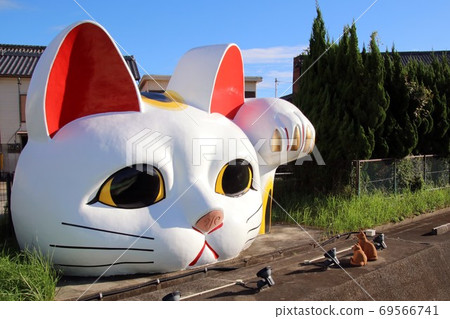 Tokoname的巨大Maneki Neko，Tokosui市的一隻看貓 69566741