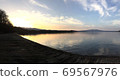 湖Kussharo在早晨 69567976